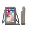 Touch Screen Waterproof Leather Crossbody Phone Bag