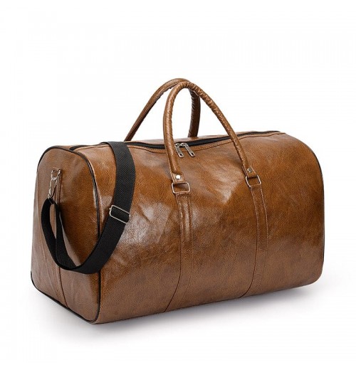 Western Leather Duffle Bag