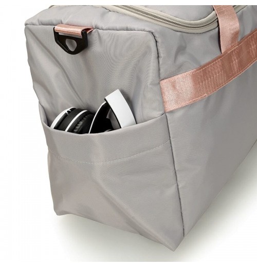 Gym Bag With Shoe Compartment And Water Bottle Holder