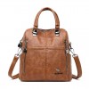 Leather Convertible Handbag