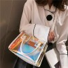 Transparent Holographic Crossbody Bag